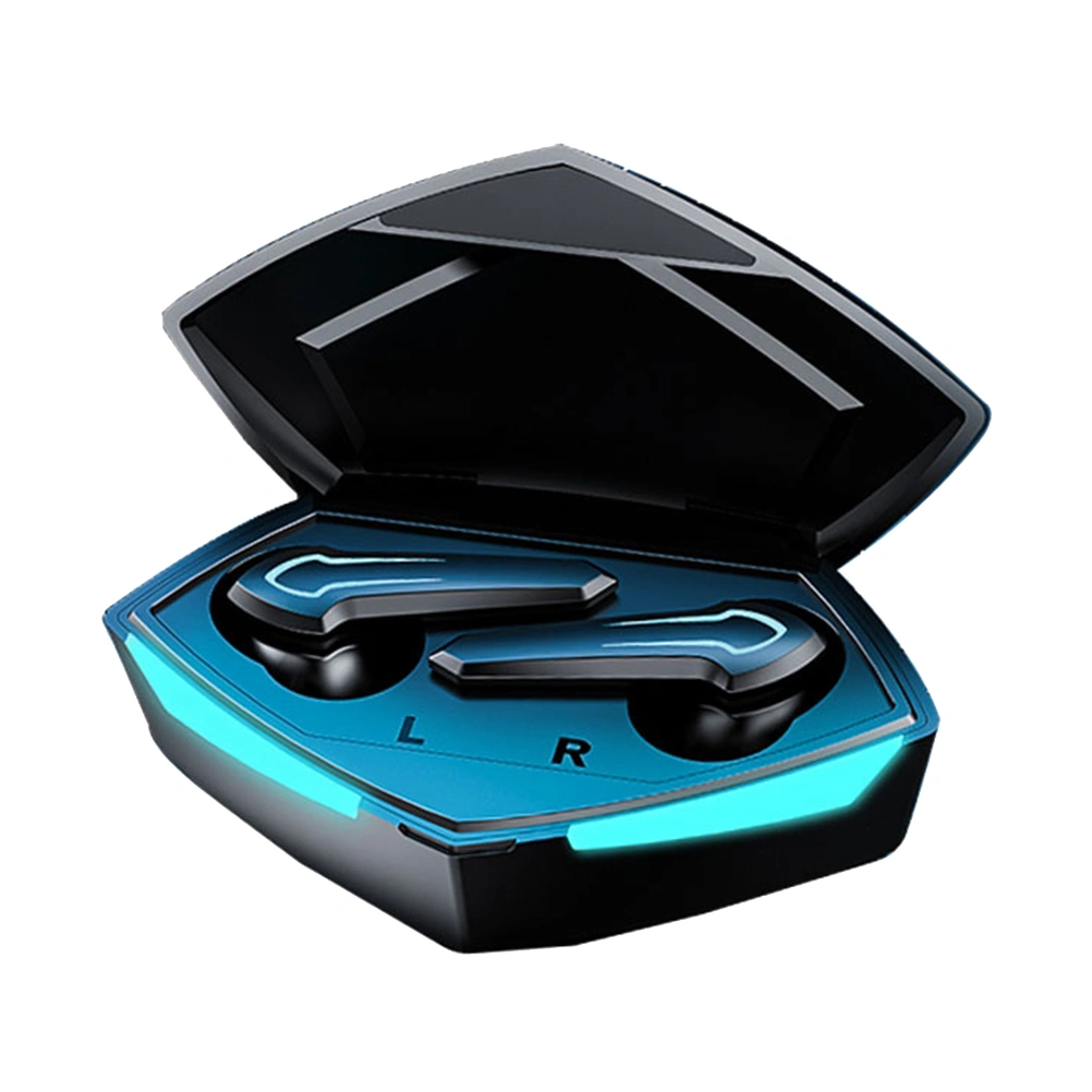 1 Set Durable Wireless Earphones Portable Headsets Simple Earphones (Black)