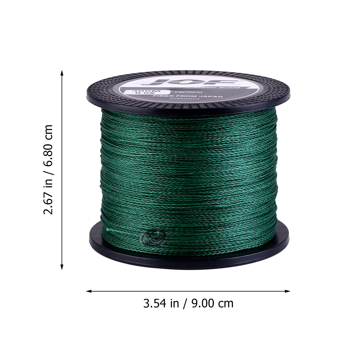 4 Strands Braided Fishing Line Sensitive Braided Lines Fishing Rope (Green)
