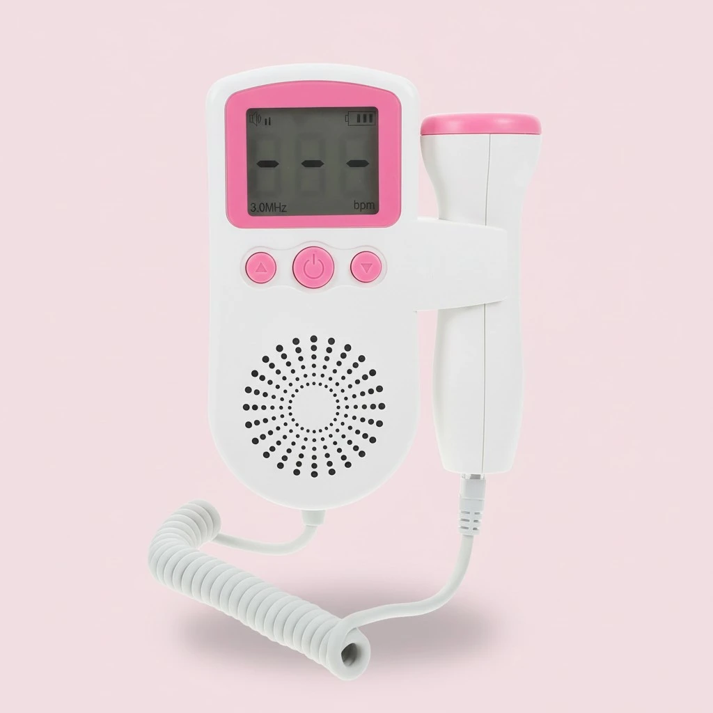 Fetal Doppler Baby Heart Rate Monitor Pregnancy Heart Rate Detecting Equipment