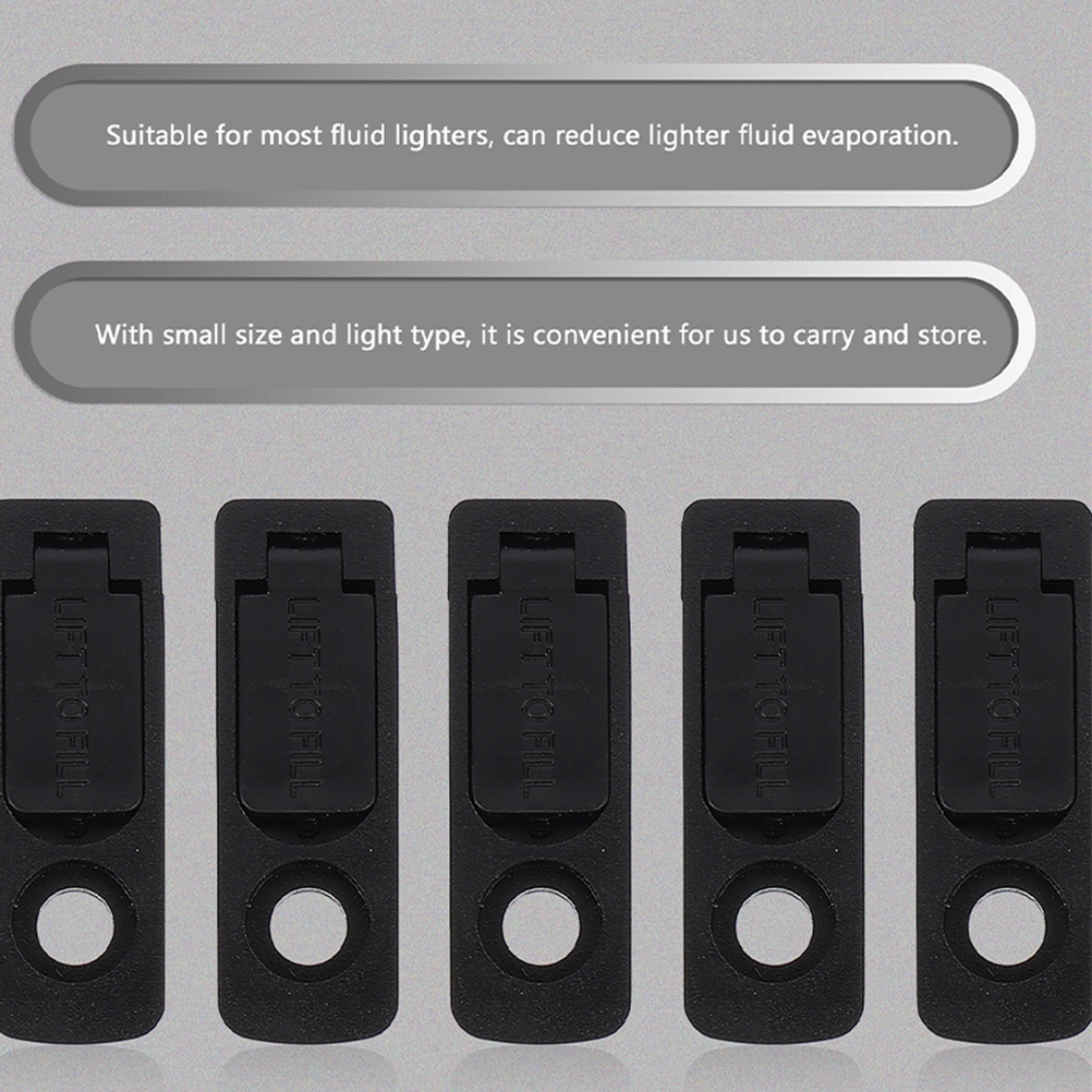20Pcs Lighter Rubber Gasket Useful Lighter Bottom Pad for Most Fluid Lighter
