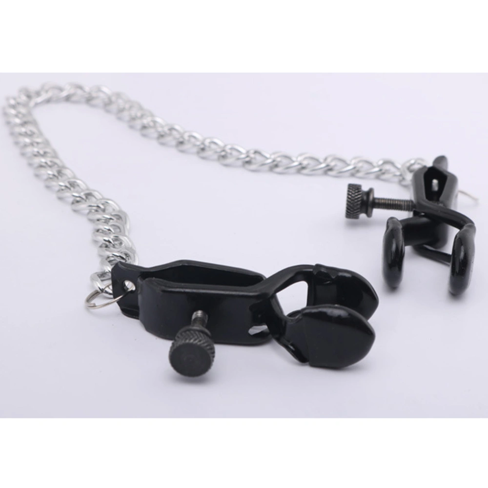 Clamps Chain Metal Clamp Chain Women Couples Flirt Toys