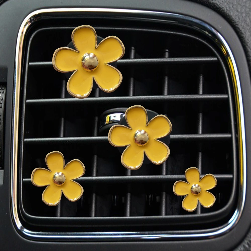 4pcs Car Air Freshener Clips Car Vent Clips Auto Air Vent Clips Car Interior Decorations