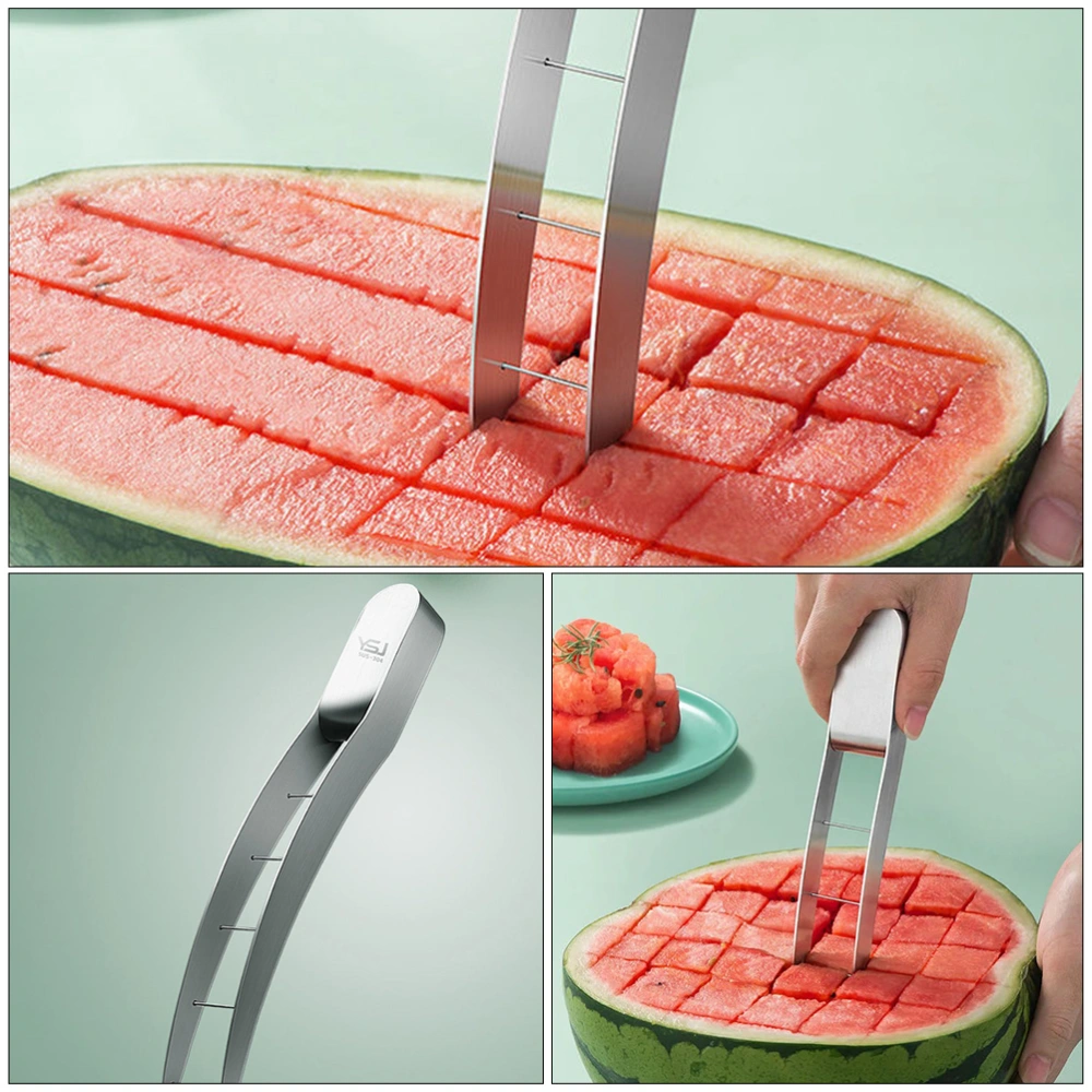 1PC Multifunctional Watermelon Cutting Tool Household Watermelon Dicing Cutter