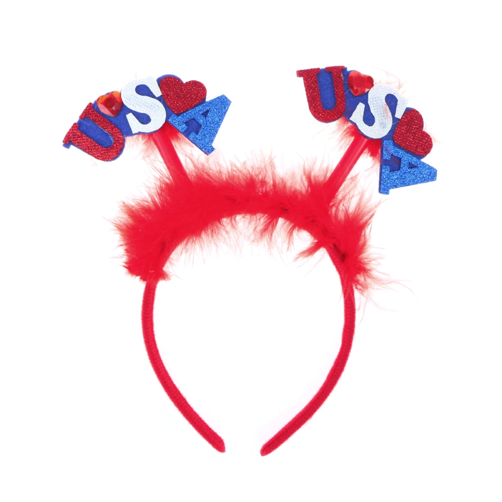 Patriotic Hair Children USA Headband Headpiece Independance Day Headwear Party Decoration