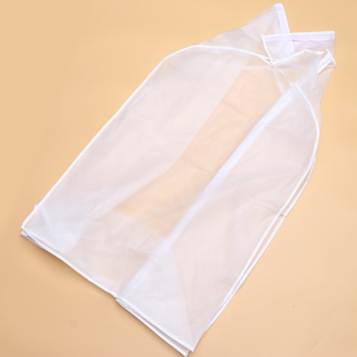 1PC Clothes 3D Hanging Dust-proof Bag Anti-drop Clothing Protective Cover Household Dustproof Dress Bag Widen Hanging Clothes Bag for Wardrobe Use Size S Transparent