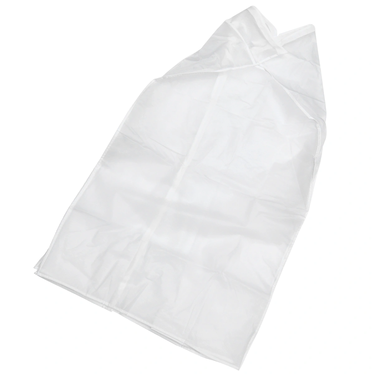 1PC Clothes 3D Hanging Dust-proof Bag Anti-drop Clothing Protective Cover Household Dustproof Dress Bag Widen Hanging Clothes Bag for Wardrobe Use Size S Transparent
