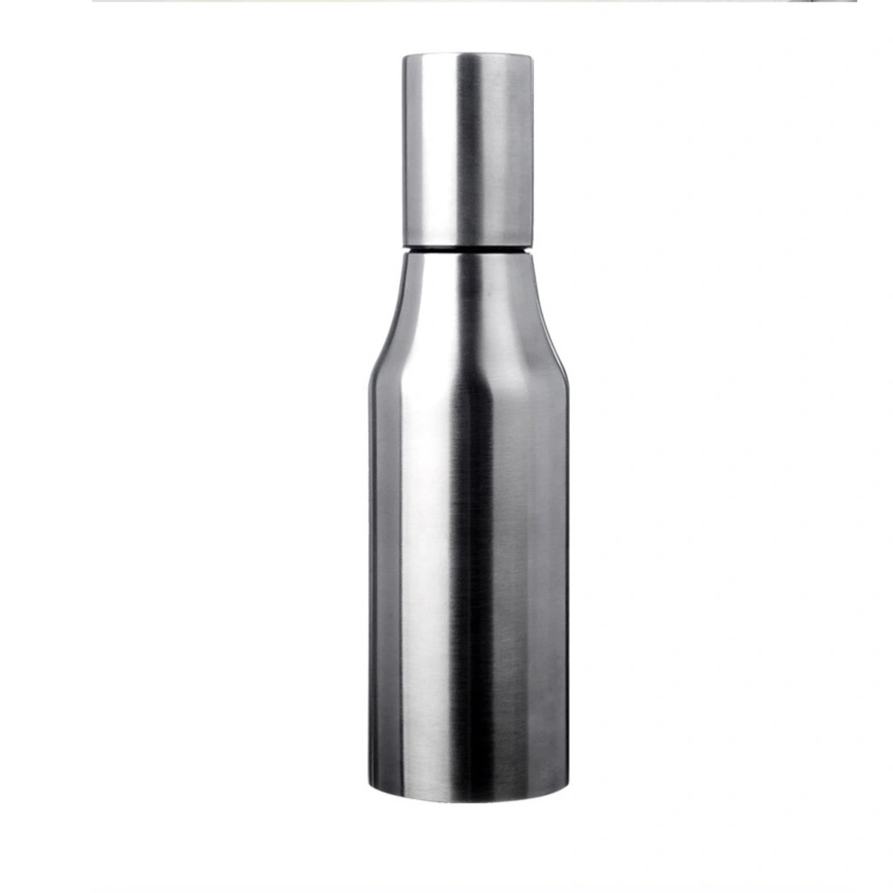 Stainless Steel Oil Dispenser Dust-proof Leak-proof Vinegar Bottle Cruet Durable Oil Soy Sauce Bottle for Kitchen Restaurant BBQ(500ml)