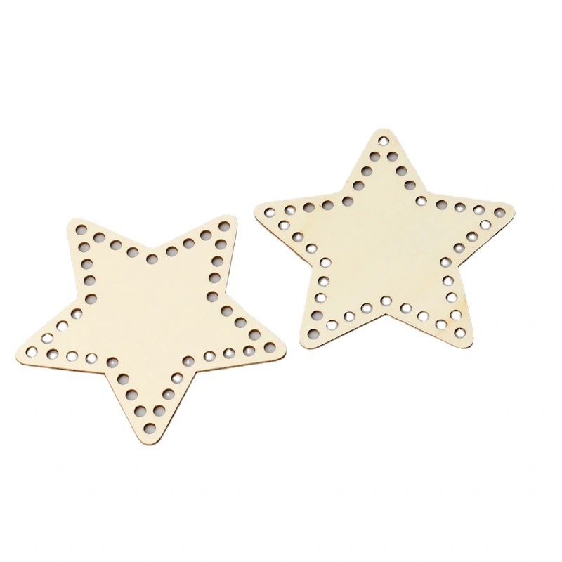 4pcs Star Shaped Embroidery Floss Organizer Cross Stitch Thread Winding Tool Thread Wind Board