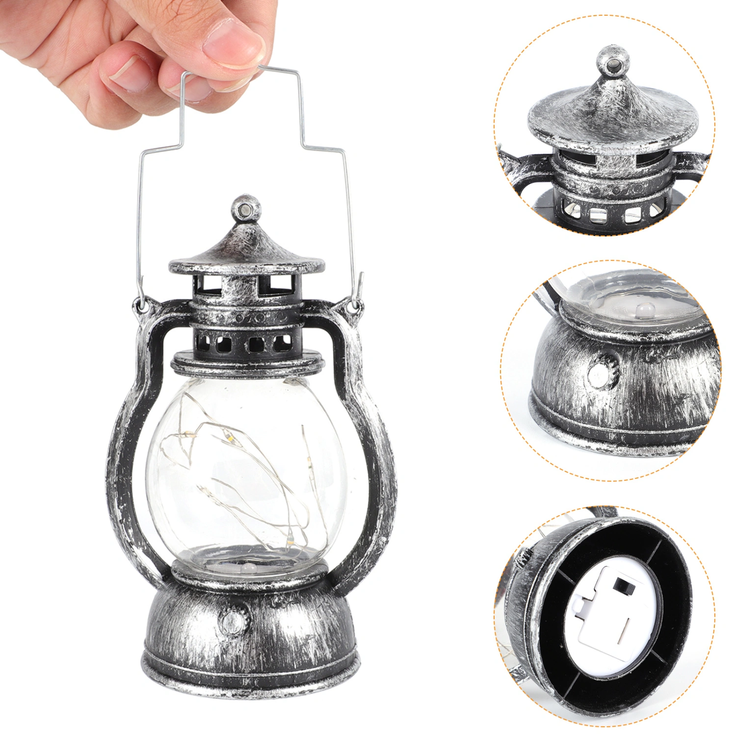 2pcs Retro Hanging Lights Party Lighting Lamps Vintage Decorative LED Lights