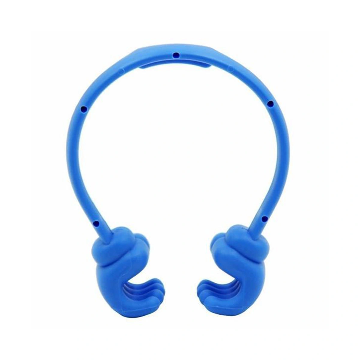 Creative Design Universal Lazy Phone Holder Stand on Table Smart Multiple Functions Mobile Phone Mount Stand Lazy Bracket (Blue)