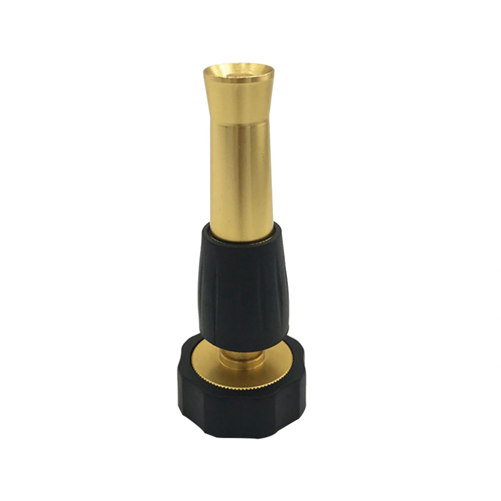 American 3/4 Inner Tooth Garden Heavy Duty 4 Inch Brass Adjustable Hose Nozzle Aluminum Hose Nozzle