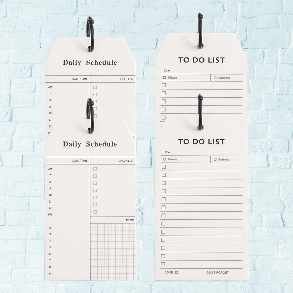 4Pcs Enlarged Version 2020 Plan Calendar Daily Schedule Wall Planner Stationery for Work Study