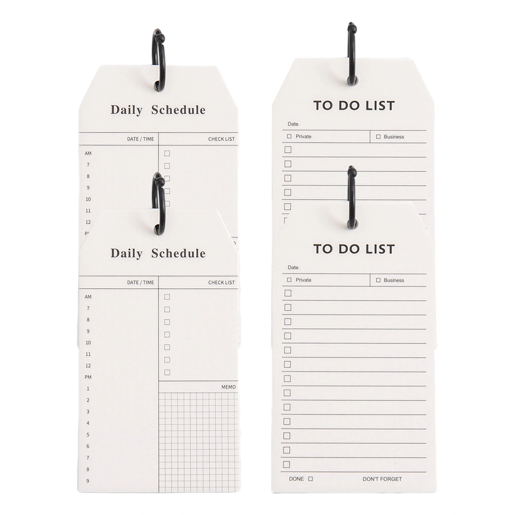 4Pcs Enlarged Version 2020 Plan Calendar Daily Schedule Wall Planner Stationery for Work Study