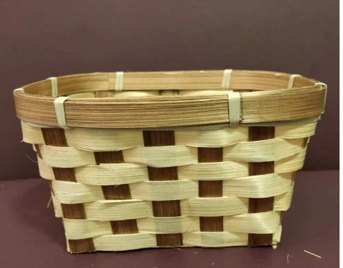 Hand Woven Basket Bamboo Woven Storage Basket Flower Storage Basket Egg Basket