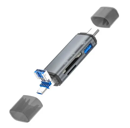 USB Card Reader Multipurpose TF Card Reader Memory Card Reader Accessory