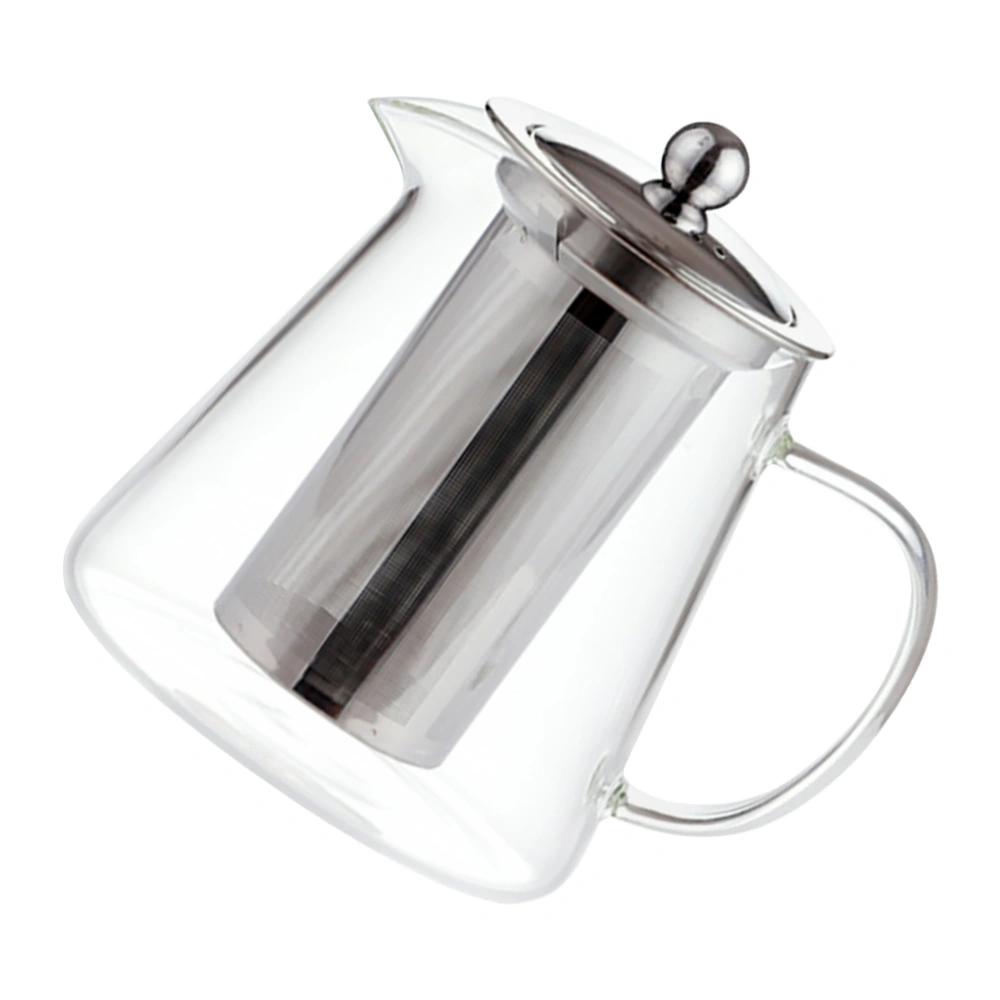 Transparent Tea Pot for Home Exquisite Glass Teapot Delicate Scented Teapot Tea Filter Kettle