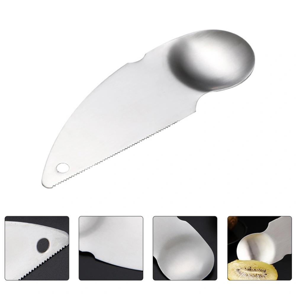 3Pcs Kiwi Cutter Spoons Stainless Steel Kiwi Spoon Cutter Simple Fruit Cutters