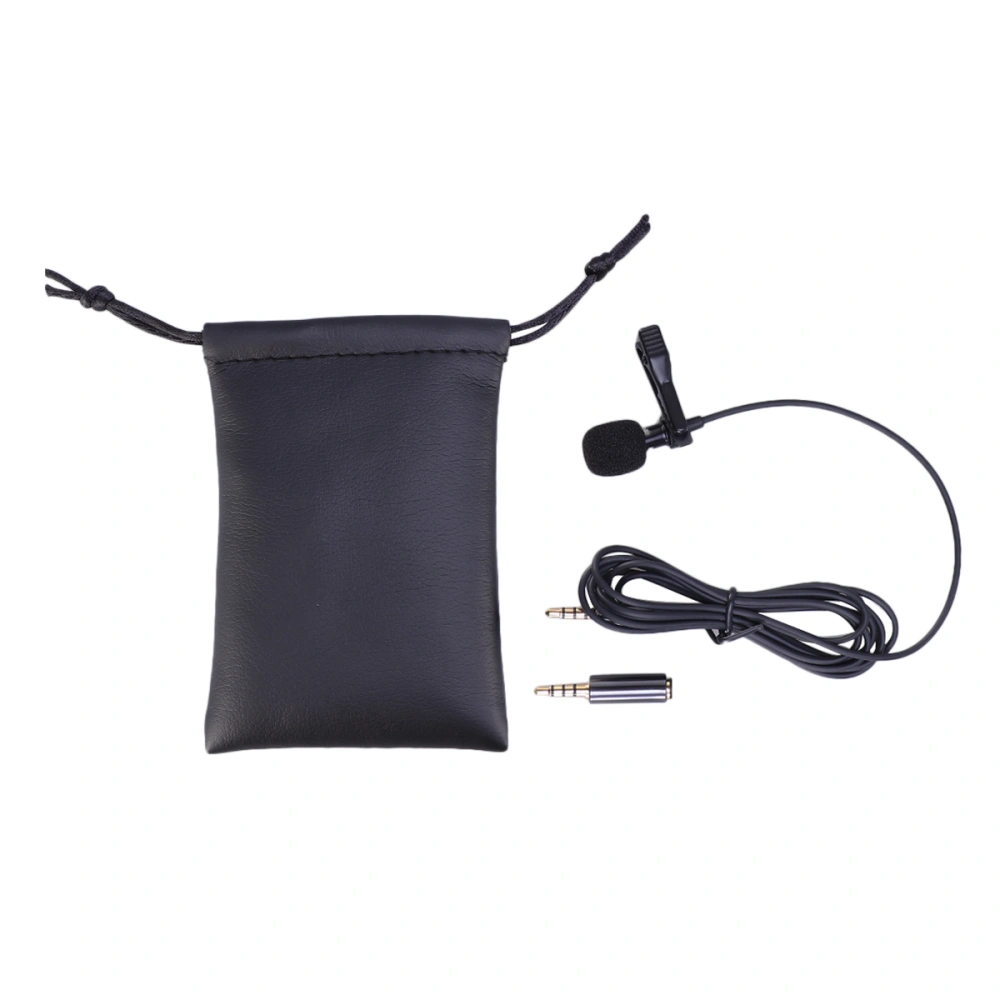 Lavalier Lapel Microphone Professional Grade Mic with Easy Clip On System­ Perfect for Recording Youtube Interview Video Conference Podcast and Voice Dictation