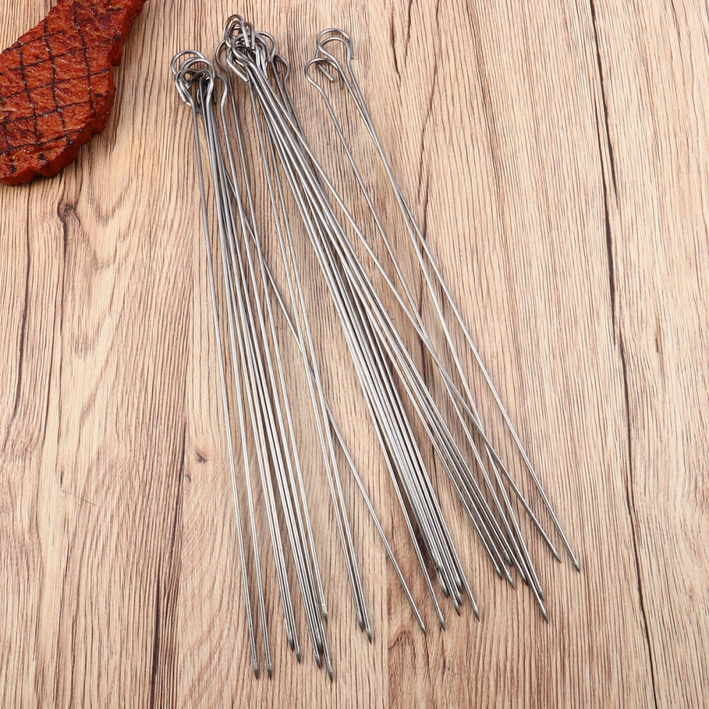 25 pcs Nine Shape Stainless Steel Round Hanging Stove Baking Hook Needle Pin for Kitchen Use