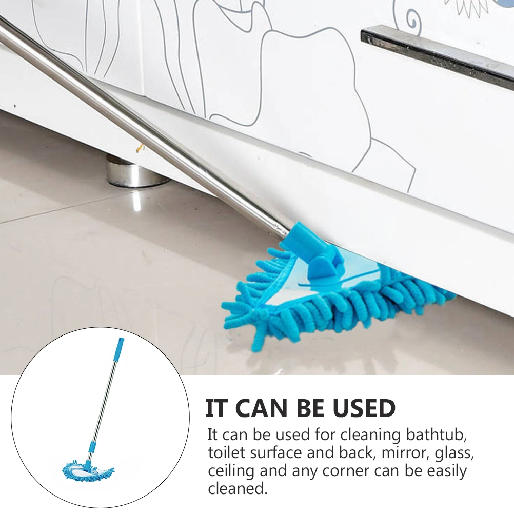 1Pc Mini Triangular Mop Rotatable Mop Household Lightweight Cleaning Mops