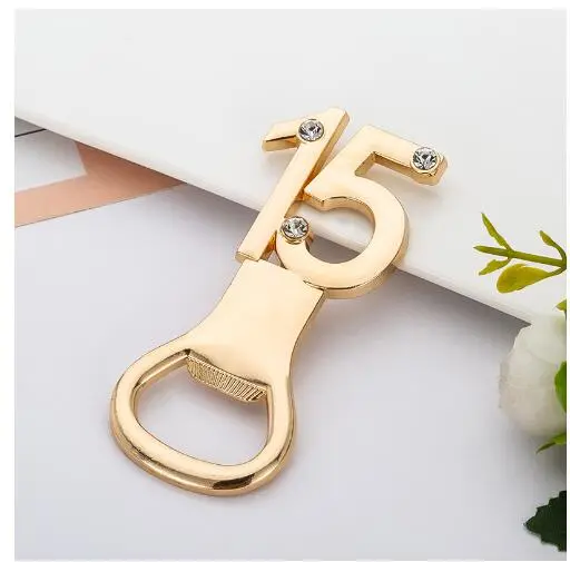 Bottle Opener Wedding Favor Decoration 15 Wedding Anniversary Bottle Opener Party Supplies