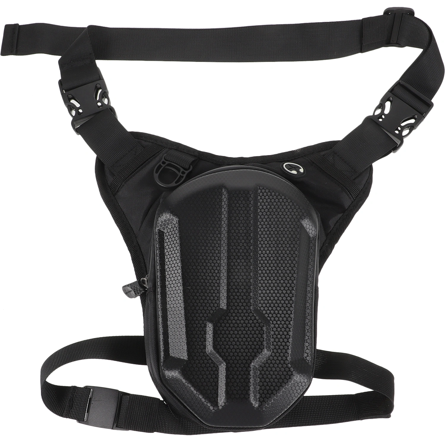 Motorcycle Waist Pack Drop Leg Bag Men Fanny Pouch Phone Storage Hip Bag for Riding Cycling