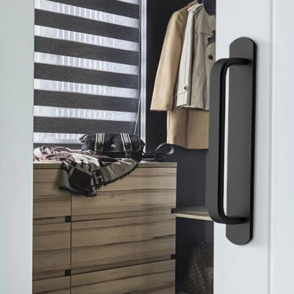 Punch Free Door Handle Sliding Door Handle Cabinet Wardrobe Closet Handle