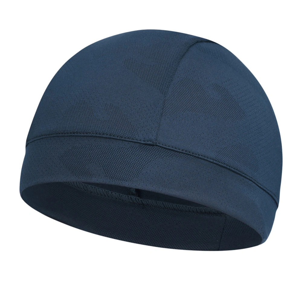 1 Pc Sports Hat Riding Small Hat Quick-drying Breathable Moisture-absorbing Lining Headgear for Outdoor (Navy)