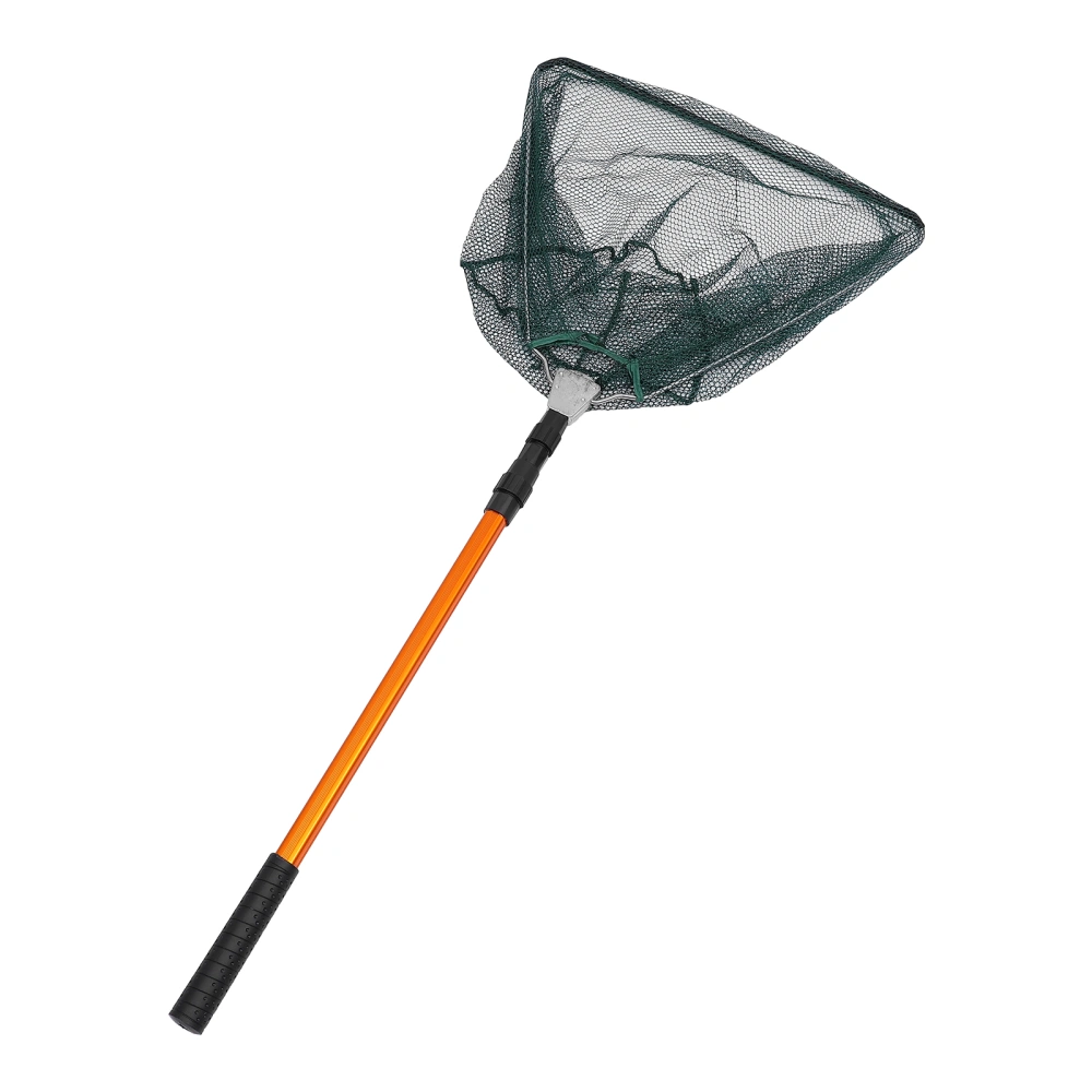 Telescopic Foldable Landing Net Aluminum Alloy Fishing Catch And Release Net