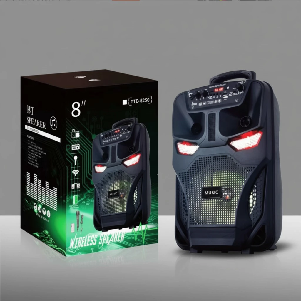 Cordless Speaker Portable Wireless Speaker with Lights Outdoor Speaker Beach Party