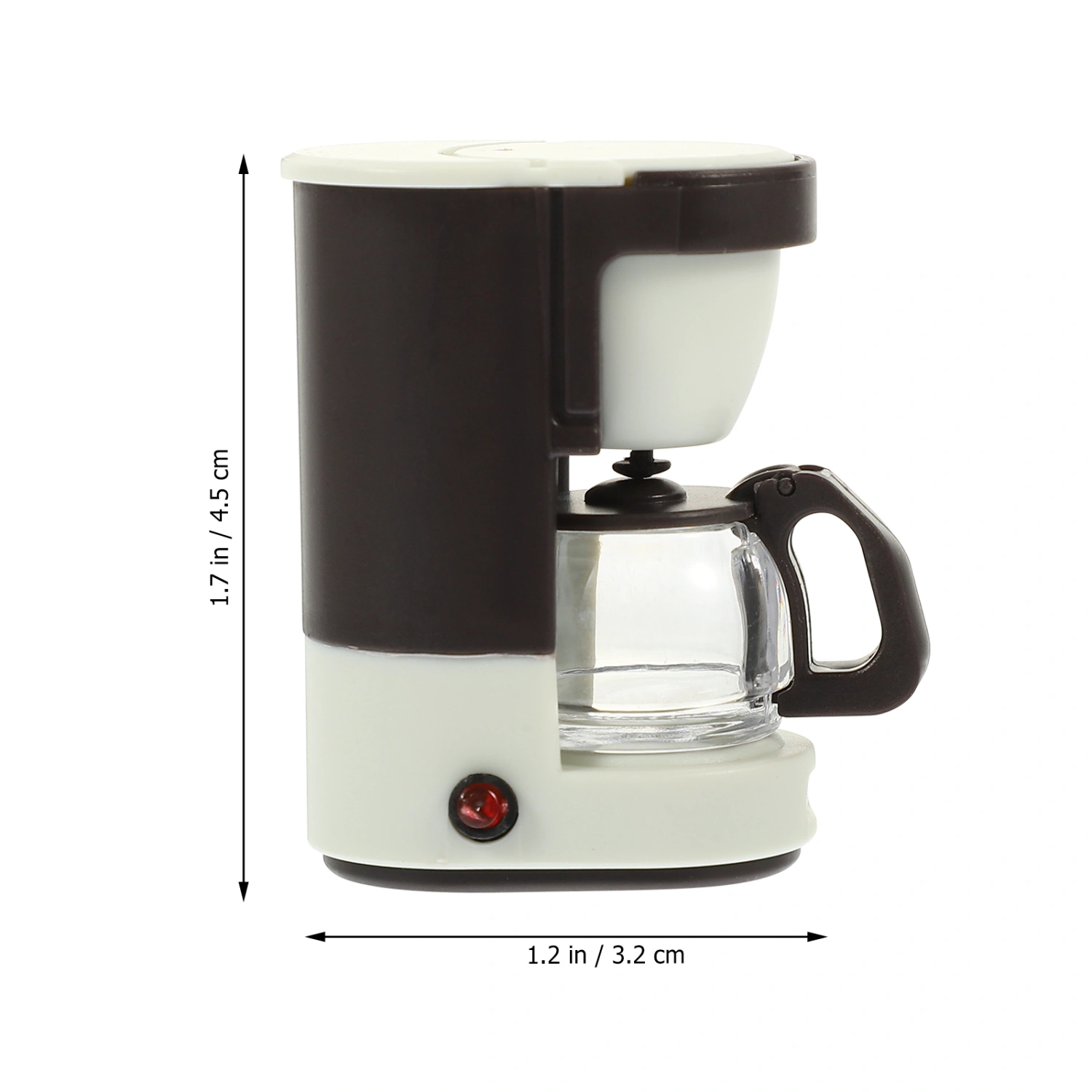 Kids Coffee Maker Mini Dollhouse Coffee Machine Play Kitchen Accessories
