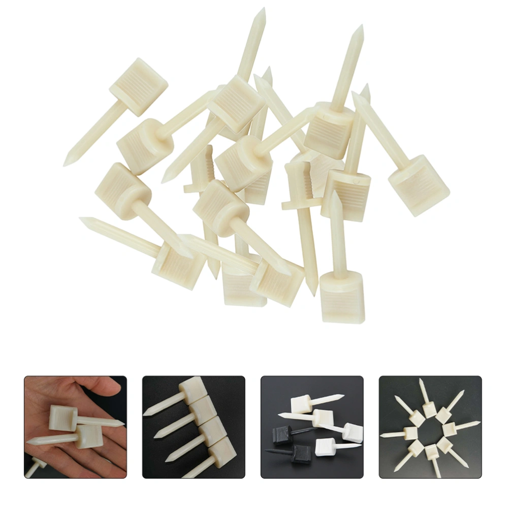 10 Pcs Target Nail Nylon Archery Fixed Target Pin Outdoor Shooting Accessories