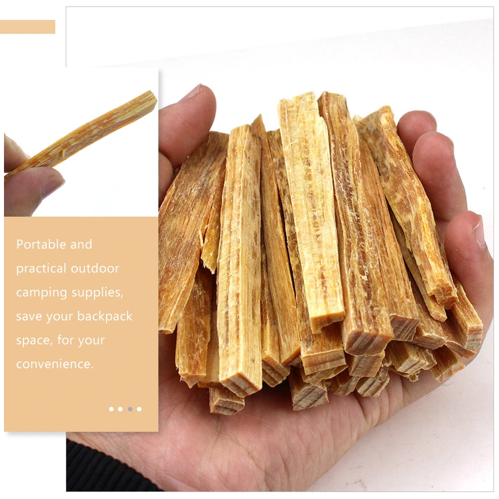 1 Bag of Wood Flame Fire Firelighters Wood Outdoor Burning Batten Practical Wood Ignition Tools