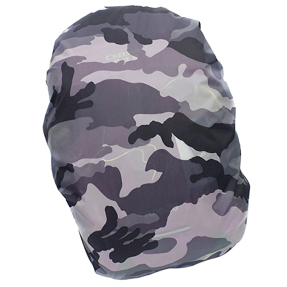 Backpack Rain Cover Protection Safety Case for Hiking / Camping / Traveling (Black White Striped)