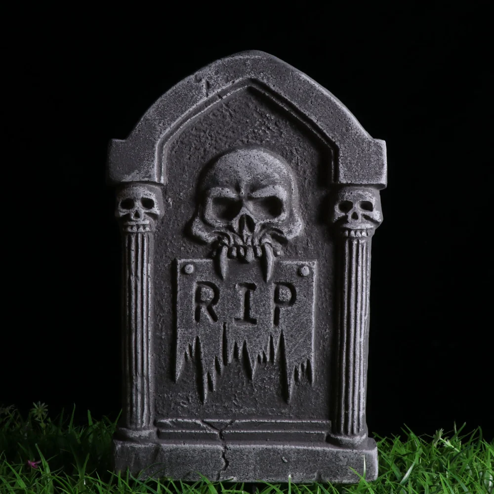 1PC RIP Tombstone Halloween Horrible Prop Decoration for Haunted House Yard Garden