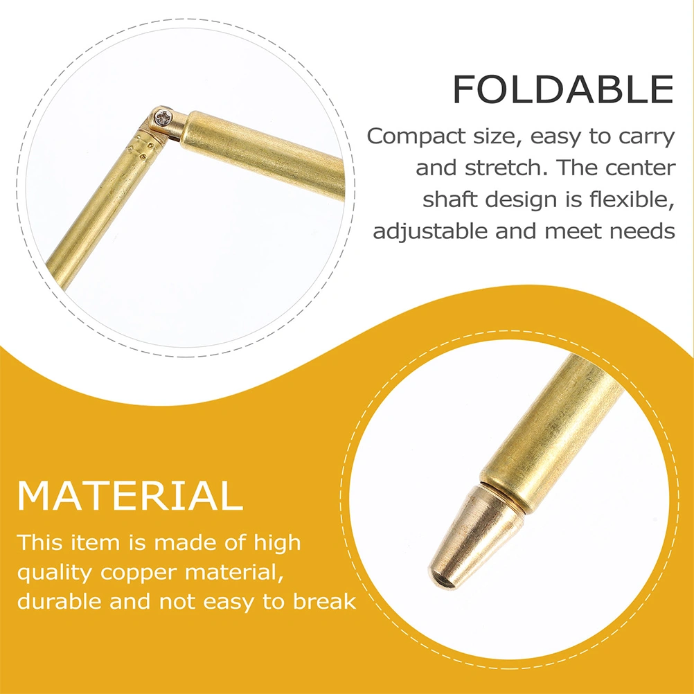 1 Pc Dowsing Rods Retractable Pen Shape Super Sensitive Divining Copper Rods