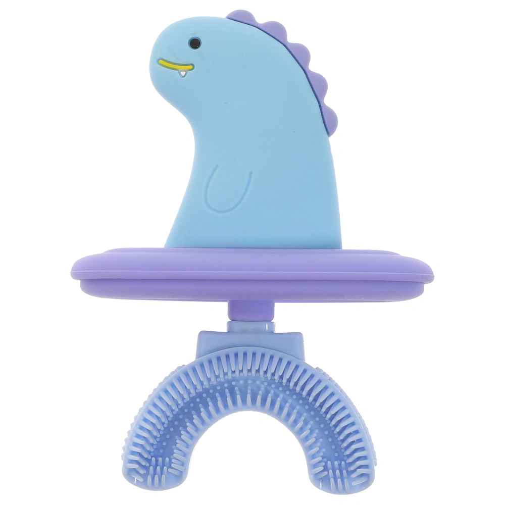 U Shaped Dinosaur Toothbrush Kids Toothbrush Toddler Cleaning Toothbrush