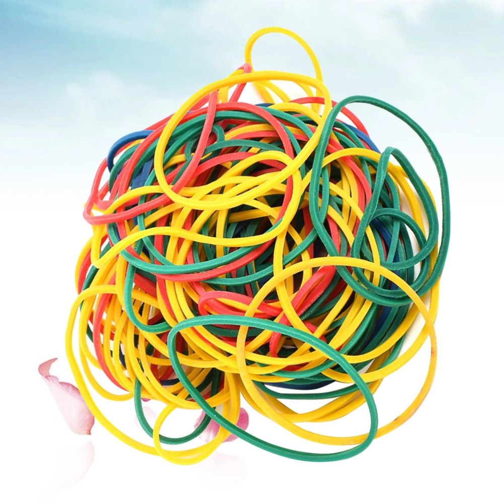 200PCS Colorful Rubber Bands Rubber Rings Practical Machine Accessories for Machine (Large Size Colorful)