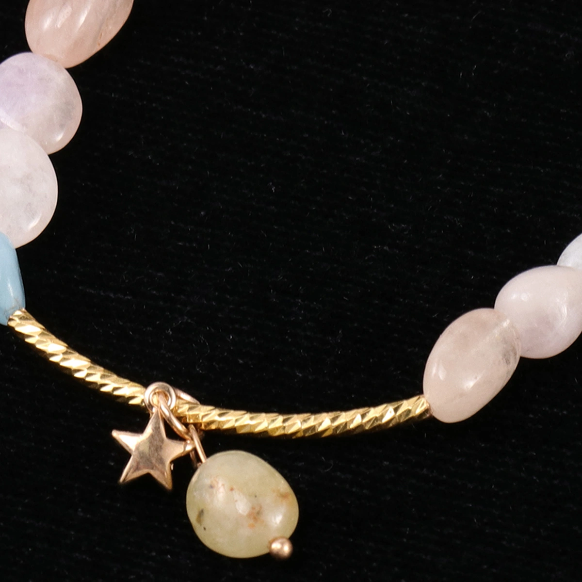 Delicate Bracelet Jewelry Sweet Strawberry Wrist Chain Fashion Crystal Bracelet Simple Bracelet for Woman Girl Lady Ladybro (Pink Beryl)