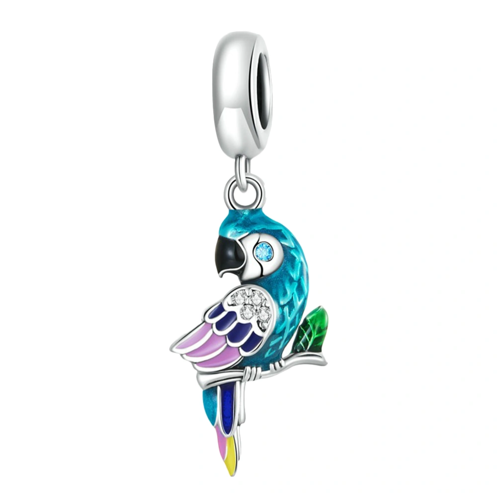 Parrot Charm Bracelet Pendant Fashion Jewelry Pendant for Jewelry Making