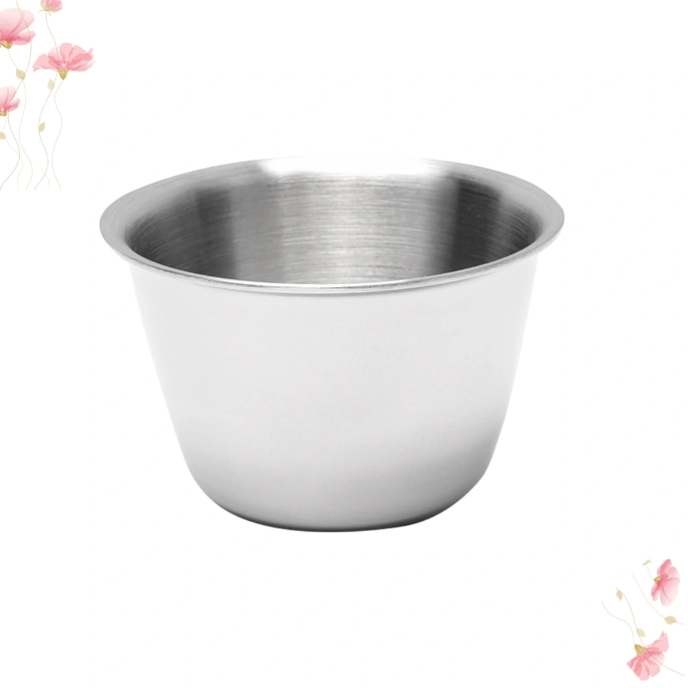 Stainless Steel Pudding Molds Cake Baking Moulds Jelly Cup Reusable Cupcake Making Tool Kitchen Utensil - Size S