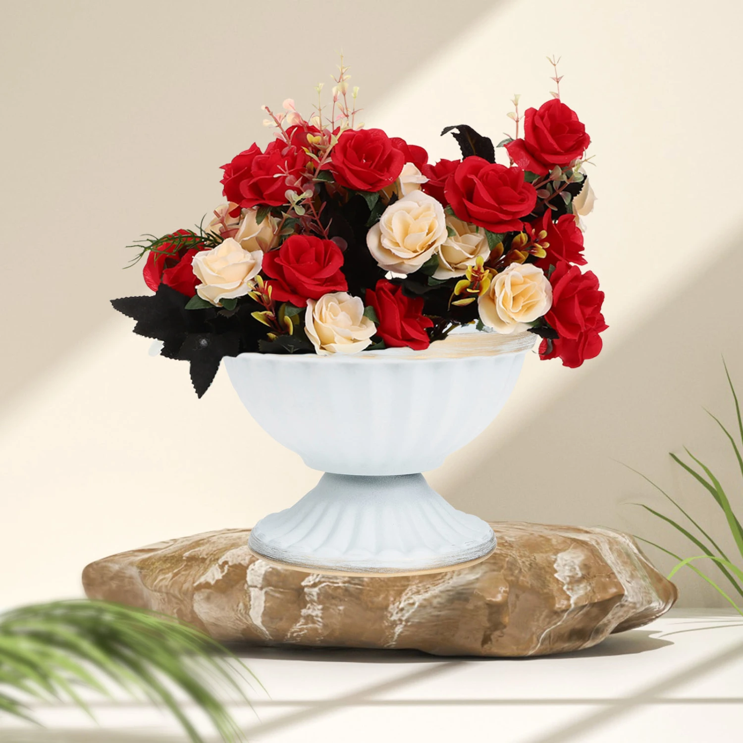 Flower Vase Floral Arrangement Container Fresh Dried Flower Storage Pot