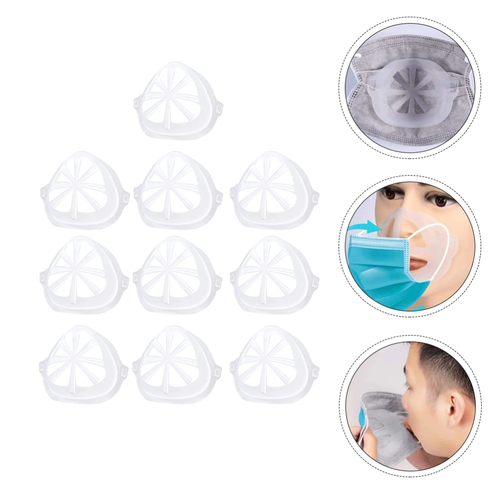 10pcs Washable Mask Internal Support Mask Frame Mask Bracket for Breathing