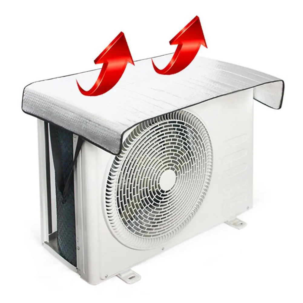 Window Air Conditioner Top Cover Outdoor AC Unit Cover Portable AC Protection Cover