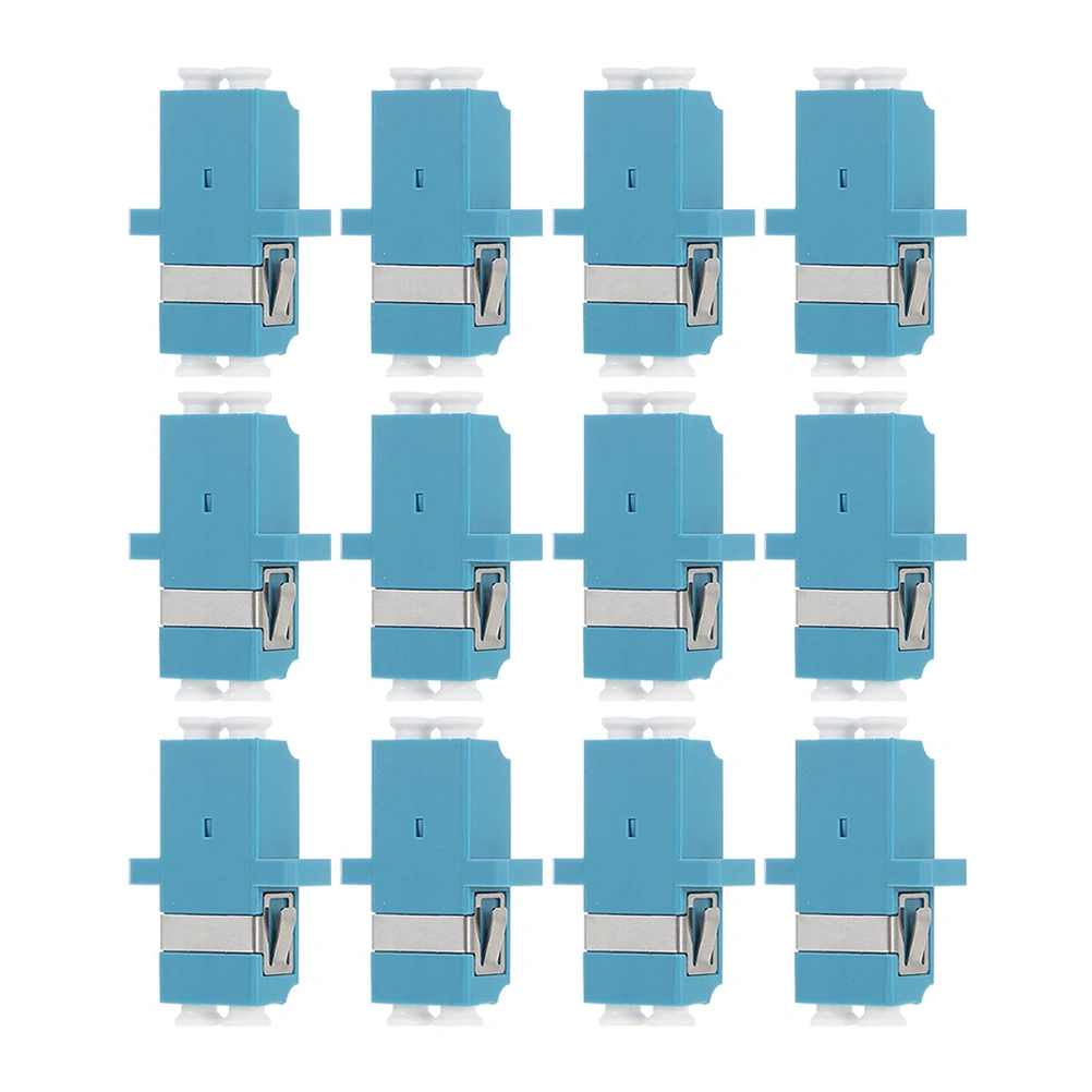 12pcs Fiber Optic Adapter Professional Fiber  Optic Coupler Flange Adapters