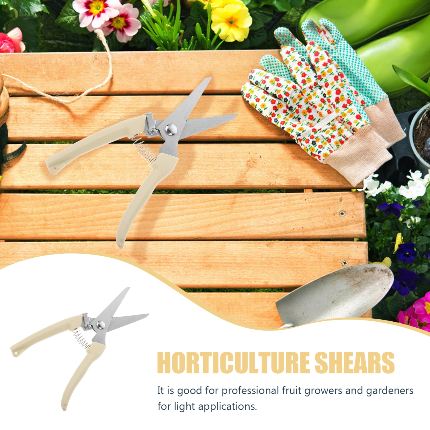 Gardening Cutter Fruit Branch Trimmer Scissor Stainless Steel Branch Scissor