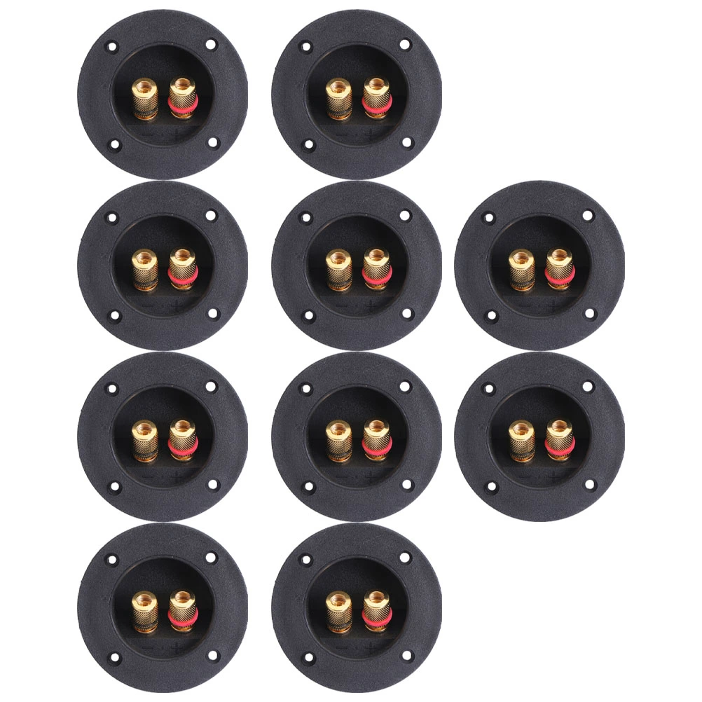 10pcs 2-Way Speaker Box Connector Accessories Sound Equipment Accessories