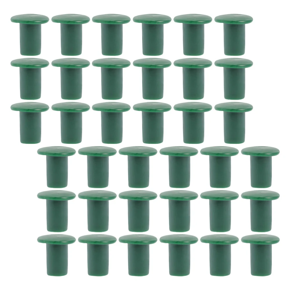 48pcs Garden Cane Caps Bamboo Cane Use Topper Protectors Plant Safety Corner Covers