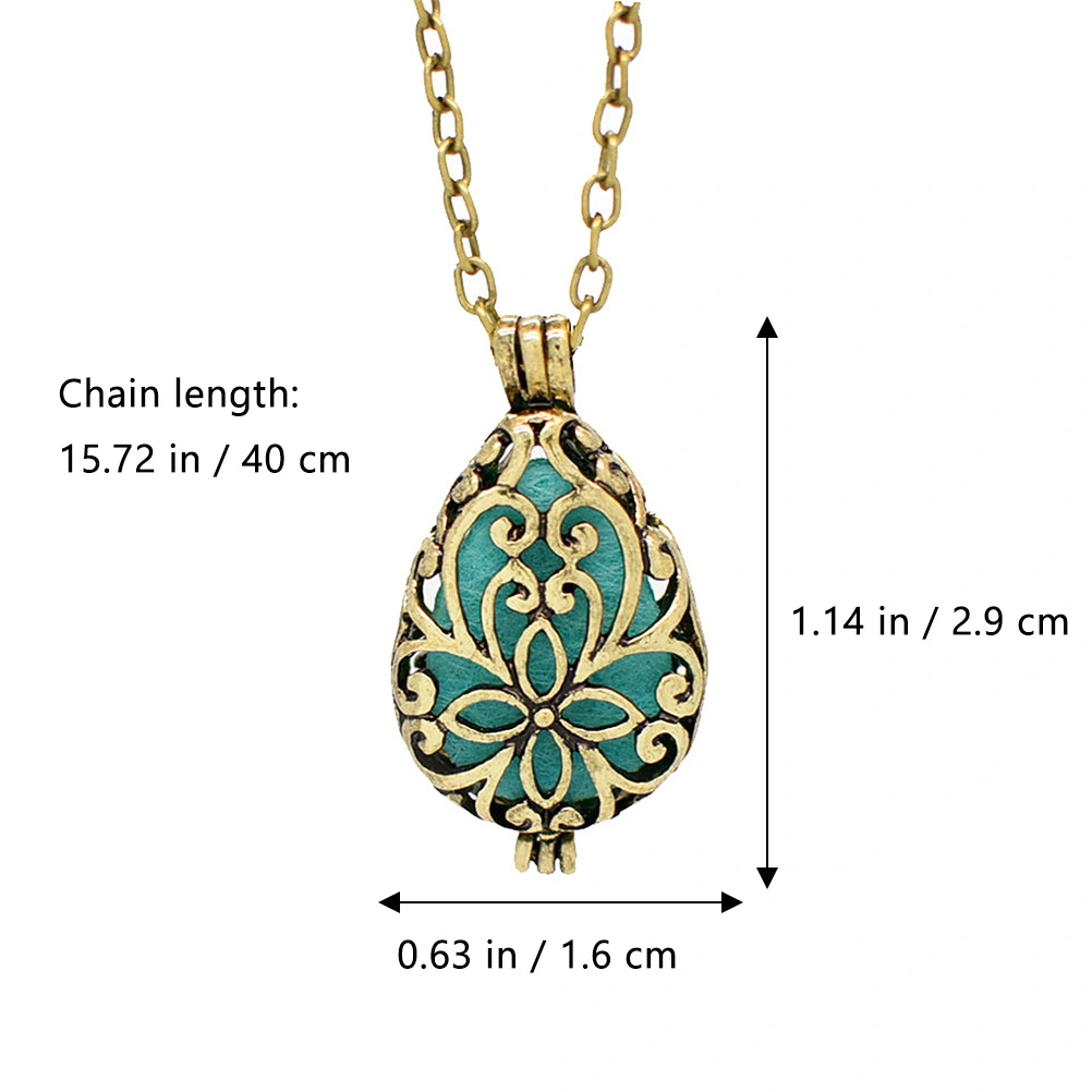 2pcs Necklace Pendants Aromatherapy Necklaces Sweater Necklace Jewelry