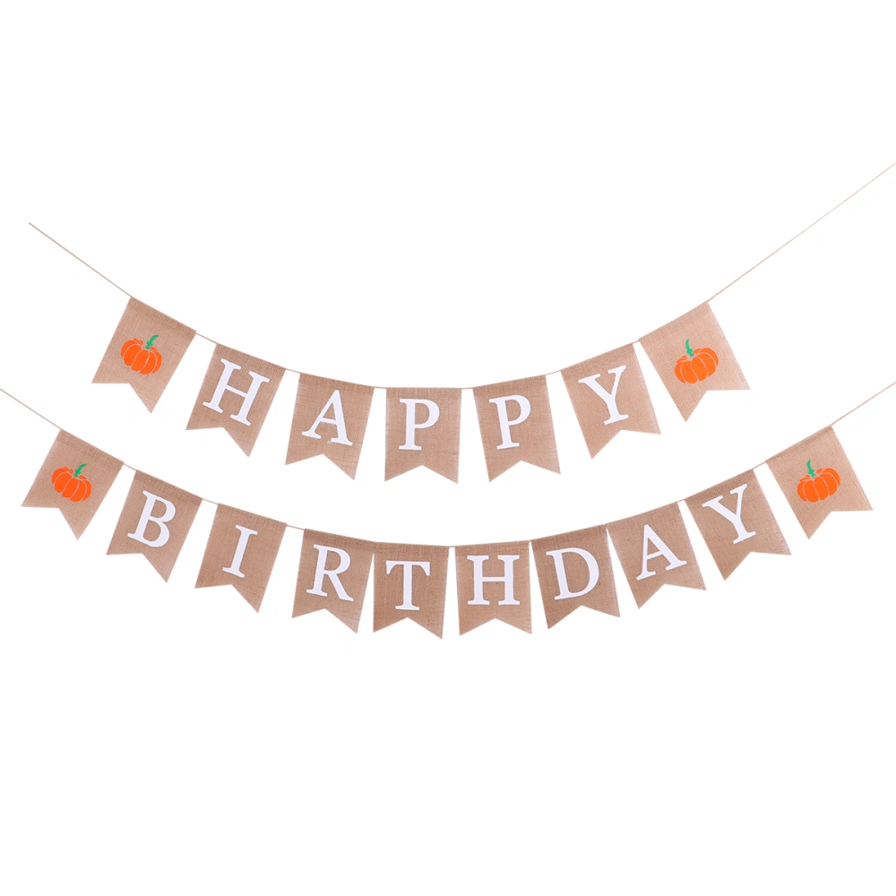 1pc Letters Banner Set Creative Birthday Party Decoration Props